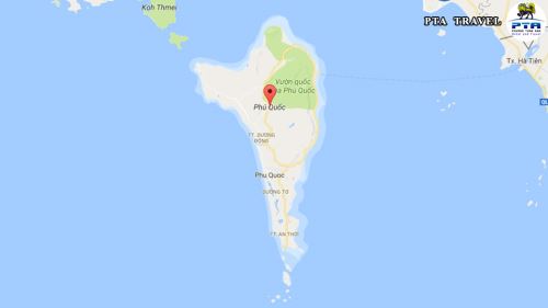 Map and Travel Guide Phu Quoc